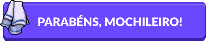 Parabéns, Mochileiro!